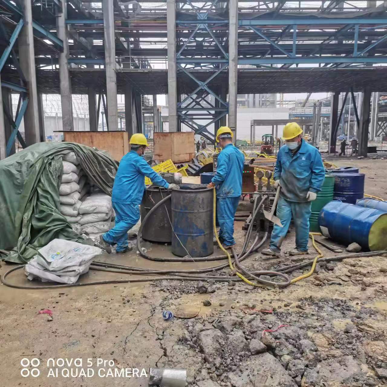 湖南设备基础下沉沉降注浆加固施工
